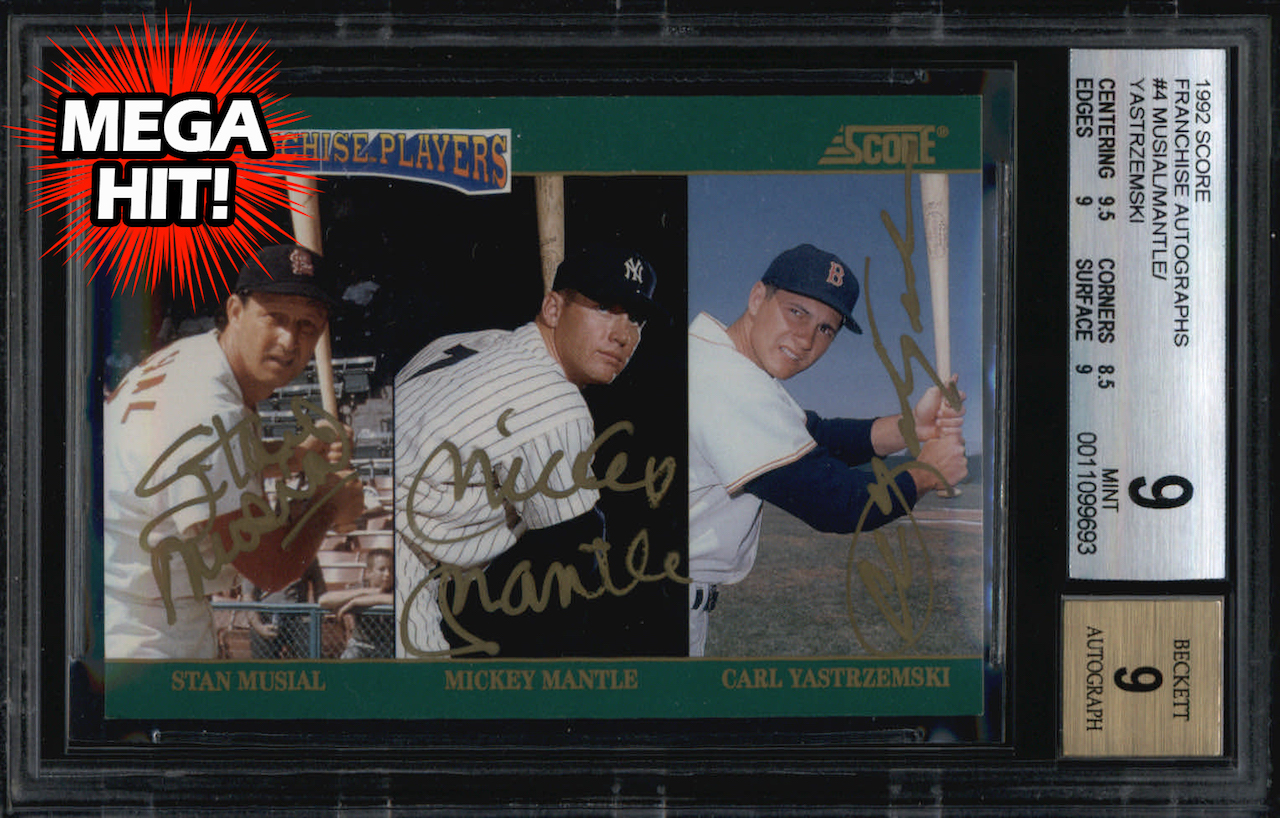 Sportscards.com “Greatest Hits of the 90’s” Baseball Autographs & Rare Card Mystery Box! at PristineAuction.com Sportscards.com “Greatest Hits of the 90’s” Baseball Autographs & Rare Card Mystery Box! at PristineAuction.com