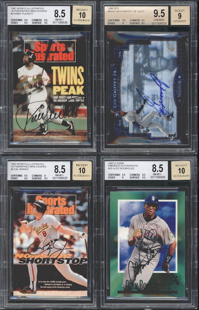 Sportscards.com “Greatest Hits of the 90’s” Baseball Autographs & Rare Card Mystery Box! at PristineAuction.com Sportscards.com “Greatest Hits of the 90’s” Baseball Autographs & Rare Card Mystery Box! at PristineAuction.com