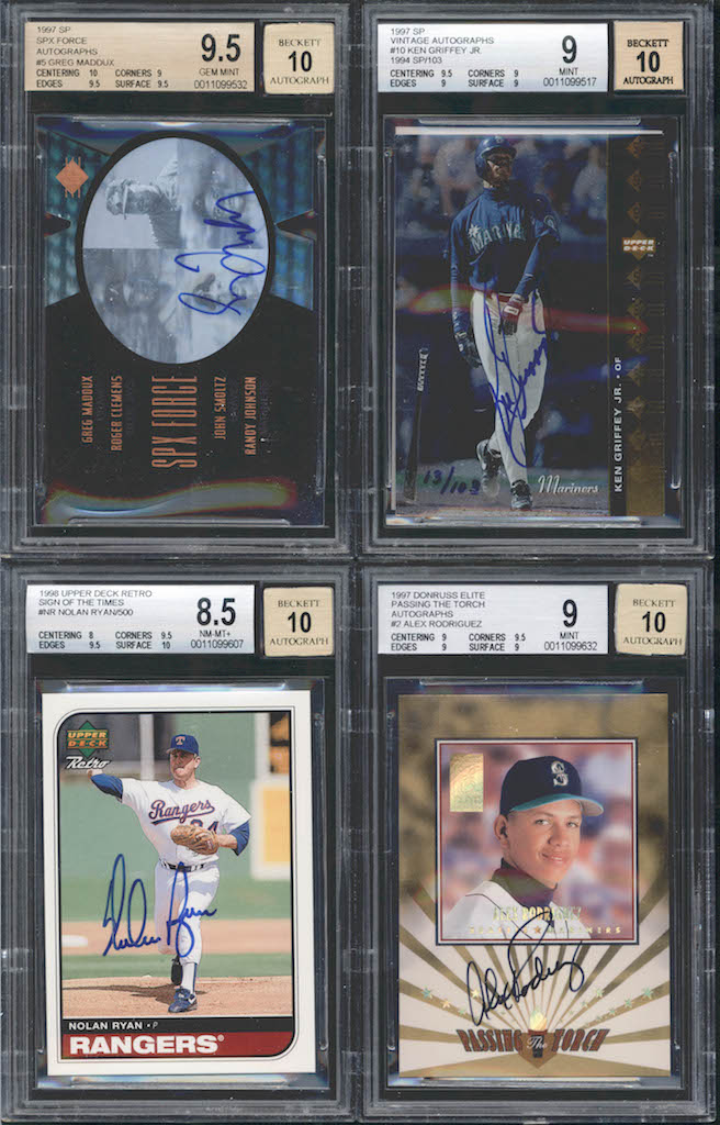 Sportscards.com “Greatest Hits of the 90’s” Baseball Autographs & Rare Card Mystery Box! at PristineAuction.com Sportscards.com “Greatest Hits of the 90’s” Baseball Autographs & Rare Card Mystery Box! at PristineAuction.com