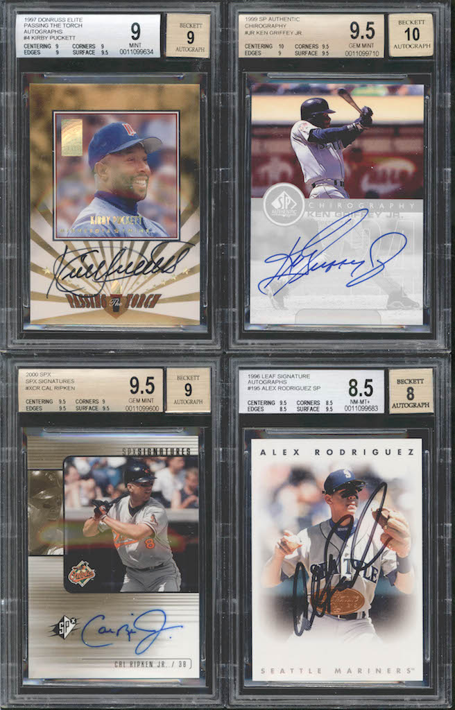 Sportscards.com “Greatest Hits of the 90’s” Baseball Autographs & Rare Card Mystery Box! at PristineAuction.com Sportscards.com “Greatest Hits of the 90’s” Baseball Autographs & Rare Card Mystery Box! at PristineAuction.com