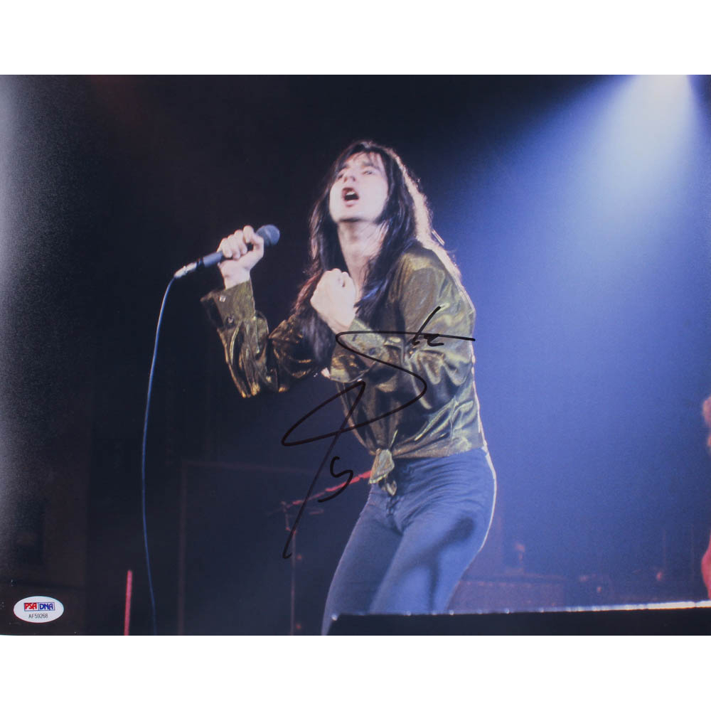 Steve Perry Signed 11x14 Photo (PSA COA) Pristine Auction