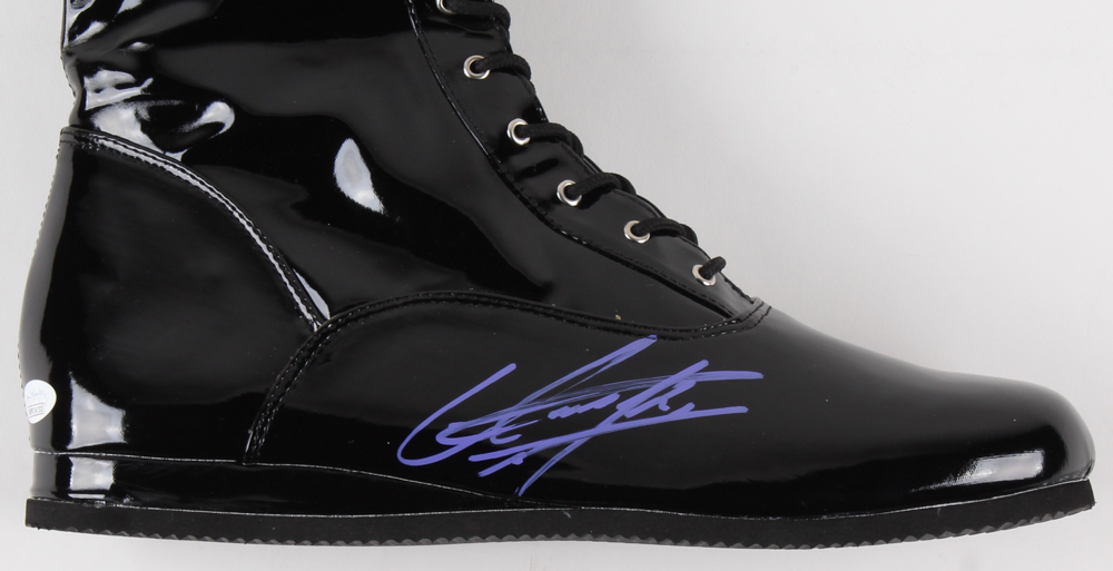 The Undertaker Signed Wrestling Boot (JSA COA) at PristineAuction.com The Undertaker Signed Wrestling Boot (JSA COA) at PristineAuction.com