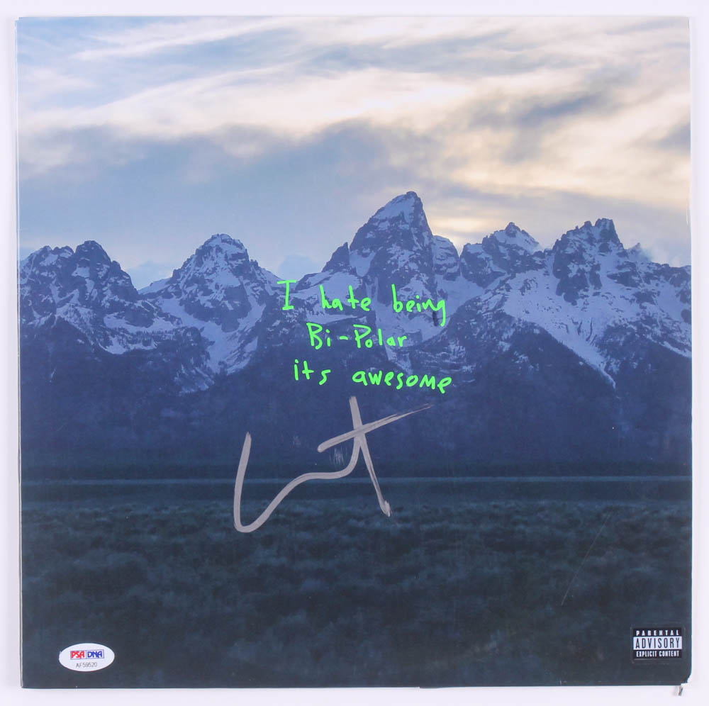 Kanye West Signed "Ye" Vinyl Record Album Cover (PSA COA) at PristineAuction.com Kanye West Signed "Ye" Vinyl Record Album Cover (PSA COA) at PristineAuction.com