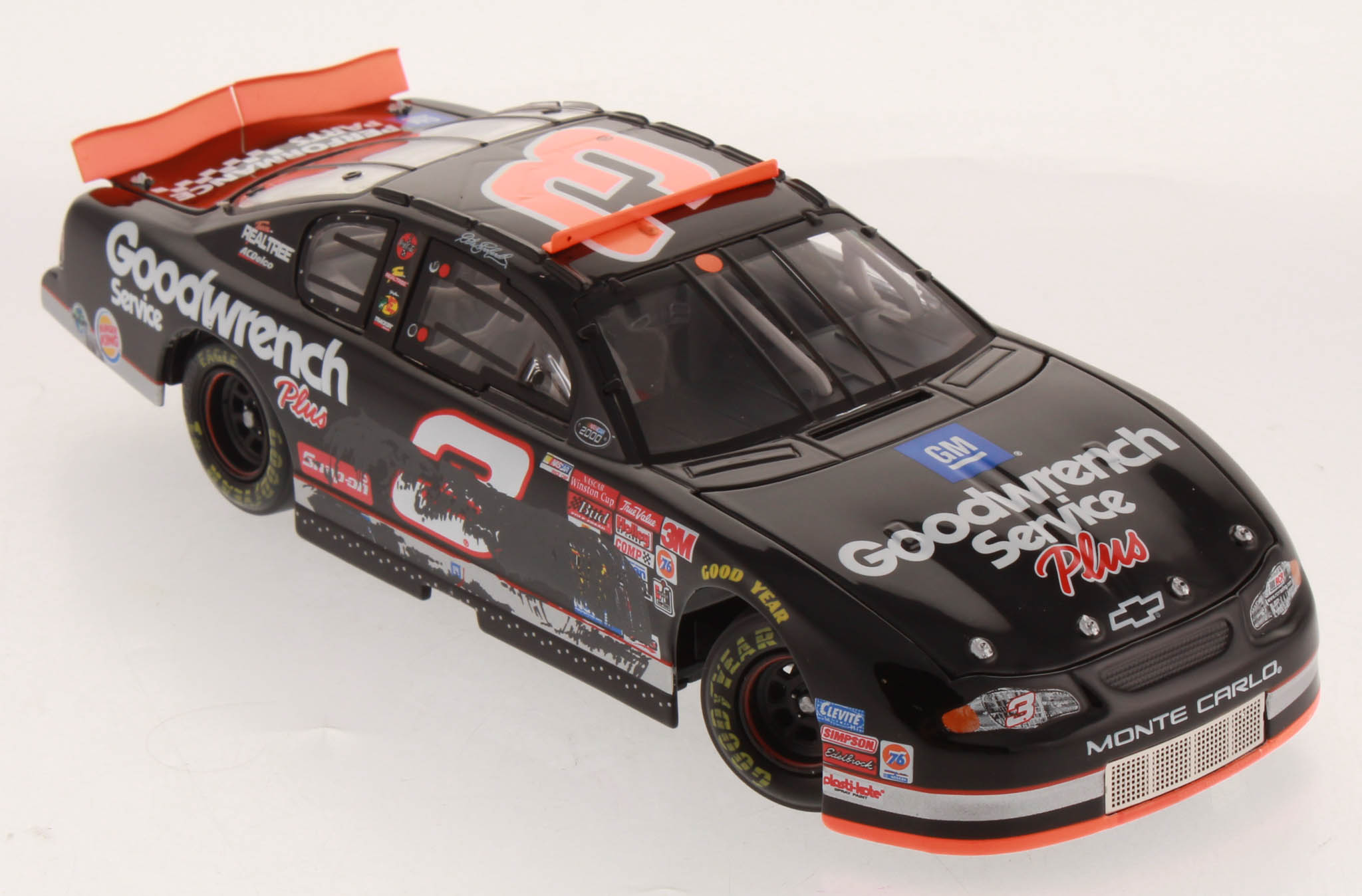 Dale Earnhardt #3 Goodwrench Service Plus No Bull / 76th Win 2000 Monte Carlo 1:24 Scale Die Cast Car at PristineAuction.com Dale Earnhardt #3 Goodwrench Service Plus No Bull / 76th Win 2000 Monte Carlo 1:24 Scale Die Cast Car at PristineAuction.com