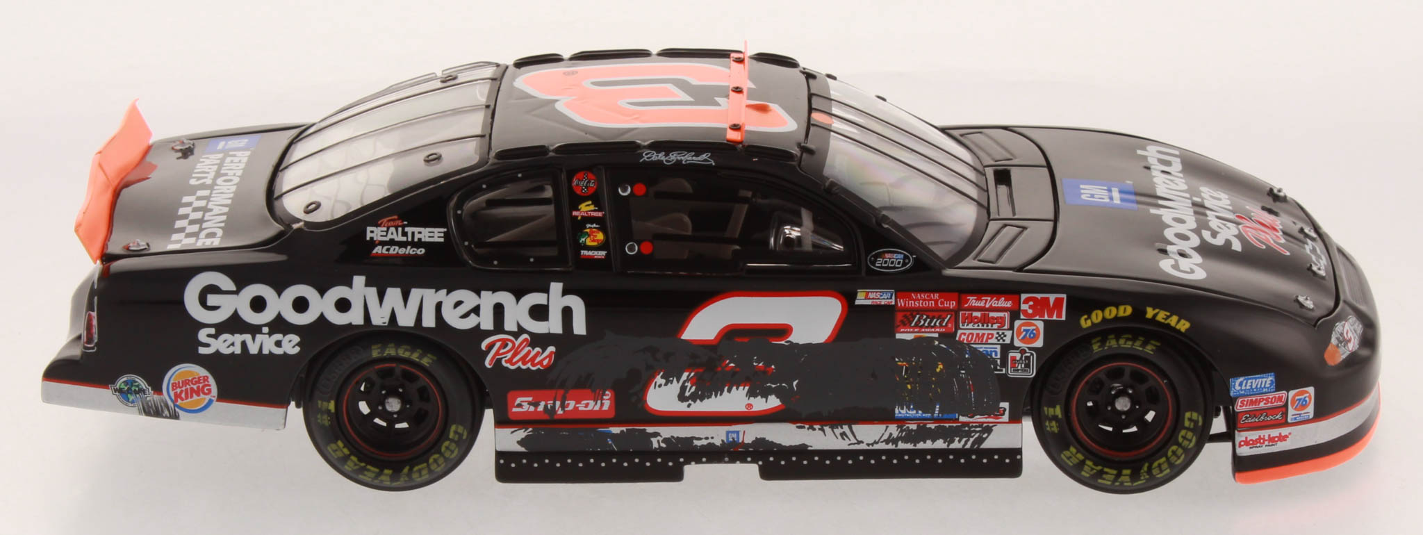 Dale Earnhardt #3 Goodwrench Service Plus No Bull / 76th Win 2000 Monte Carlo 1:24 Scale Die Cast Car at PristineAuction.com Dale Earnhardt #3 Goodwrench Service Plus No Bull / 76th Win 2000 Monte Carlo 1:24 Scale Die Cast Car at PristineAuction.com