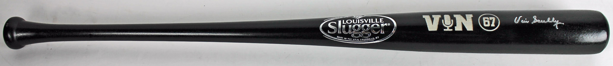 Vin Scully Signed Louisville Slugger Baseball Bat (Beckett COA) at PristineAuction.com Vin Scully Signed Louisville Slugger Baseball Bat (Beckett COA) at PristineAuction.com