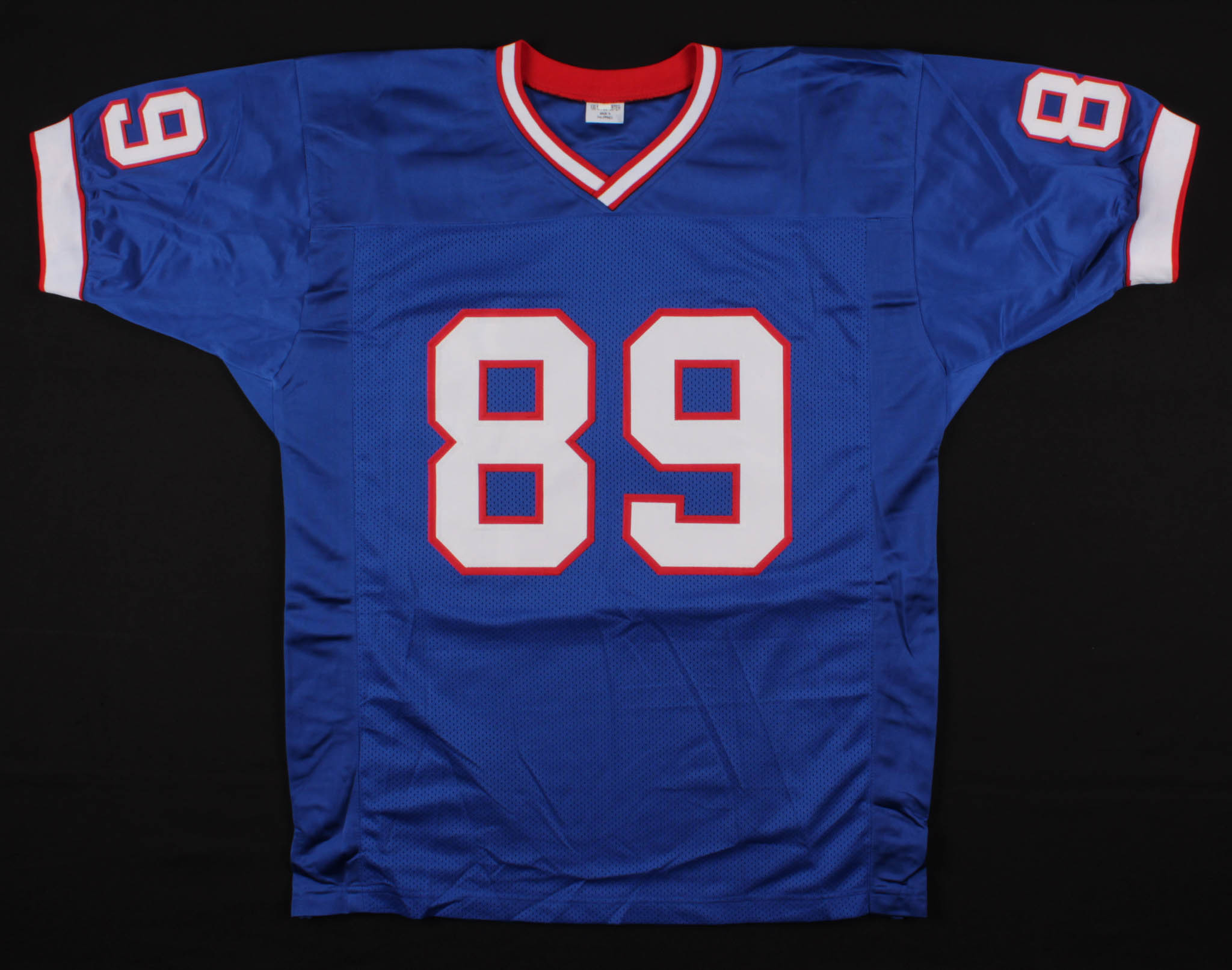 Steve Tasker Signed Jersey Inscribed "Go Bills!" (Pro Player Hologram) at PristineAuction.com Steve Tasker Signed Jersey Inscribed "Go Bills!" (Pro Player Hologram) at PristineAuction.com
