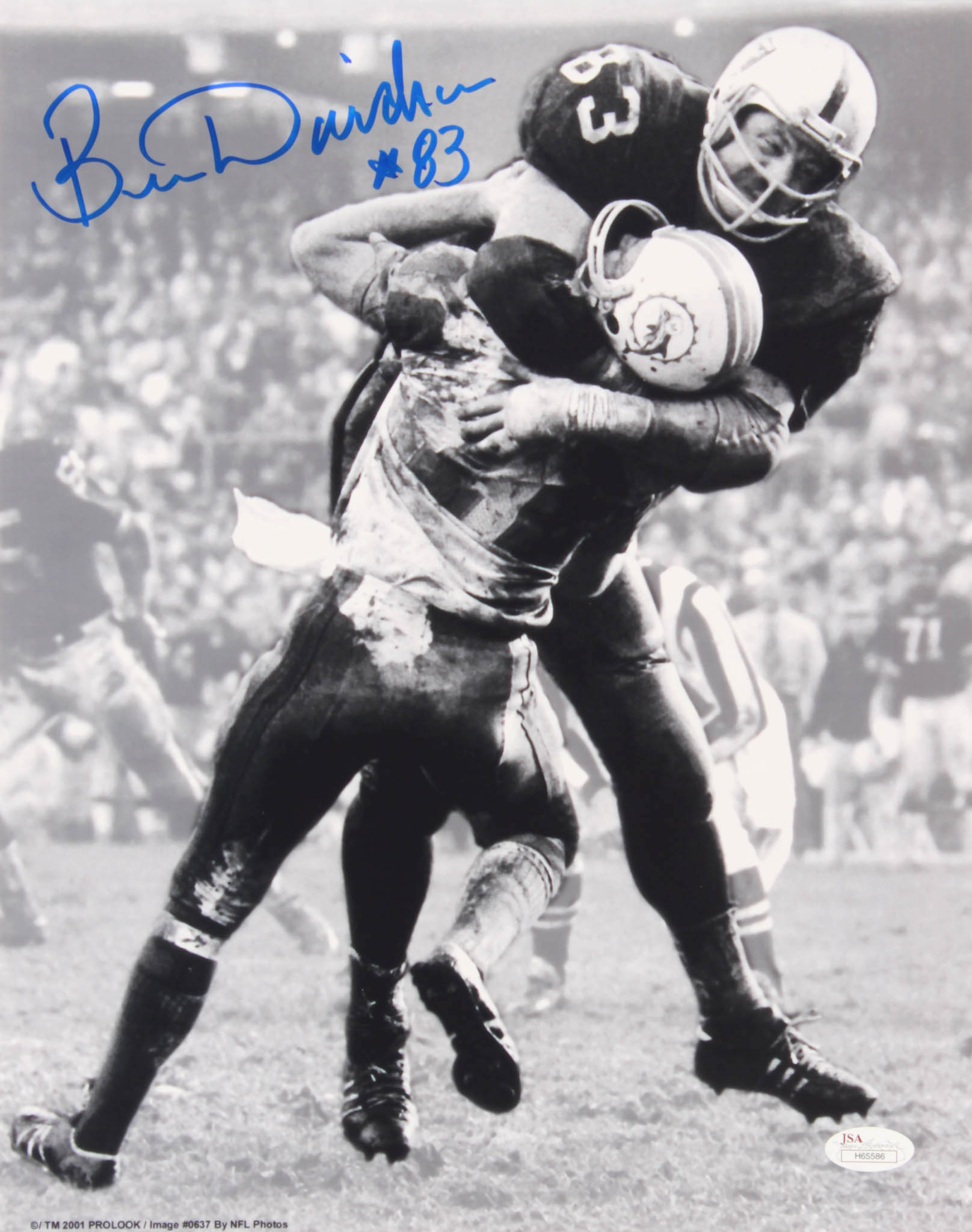 Ben Davidson Signed Oakland Raiders 11x14 Photo (JSA COA) at PristineAuction.com Ben Davidson Signed Oakland Raiders 11x14 Photo (JSA COA) at PristineAuction.com