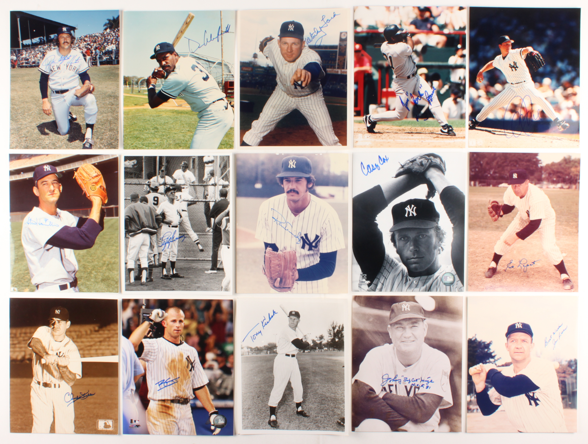 Lot of (392) Signed New York Yankees Baseball Flats with Lefty Gomez, Doc Ellis, Phil Rizzuto, Wade Boggs, Gary Sheffield, Goose Gossage, Johnny Mize, Don Mattingly, Yogi Berra, Whitey Ford (JSA ALOA) at PristineAuction.com Lot of (392) Signed New York Yankees Baseball Flats with Lefty Gomez, Doc Ellis, Phil Rizzuto, Wade Boggs, Gary Sheffield, Goose Gossage, Johnny Mize, Don Mattingly, Yogi Berra, Whitey Ford (JSA ALOA) at PristineAuction.com