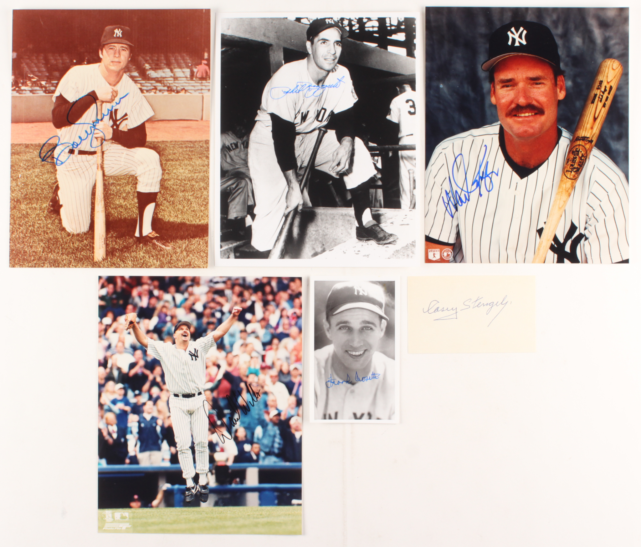 Lot of (392) Signed New York Yankees Baseball Flats with Lefty Gomez, Doc Ellis, Phil Rizzuto, Wade Boggs, Gary Sheffield, Goose Gossage, Johnny Mize, Don Mattingly, Yogi Berra, Whitey Ford (JSA ALOA) at PristineAuction.com Lot of (392) Signed New York Yankees Baseball Flats with Lefty Gomez, Doc Ellis, Phil Rizzuto, Wade Boggs, Gary Sheffield, Goose Gossage, Johnny Mize, Don Mattingly, Yogi Berra, Whitey Ford (JSA ALOA) at PristineAuction.com