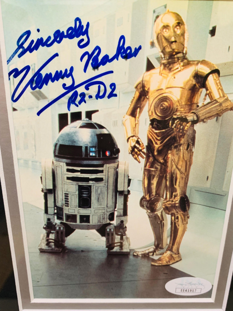 STAR WARS THE EMPIRE STRIKES BACK CAST signed autographed photo COA Hologram