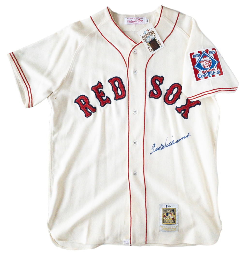 Ted Williams Signed Boston Red Sox Jersey (Beckett LOA) at PristineAuction.com Ted Williams Signed Boston Red Sox Jersey (Beckett LOA) at PristineAuction.com