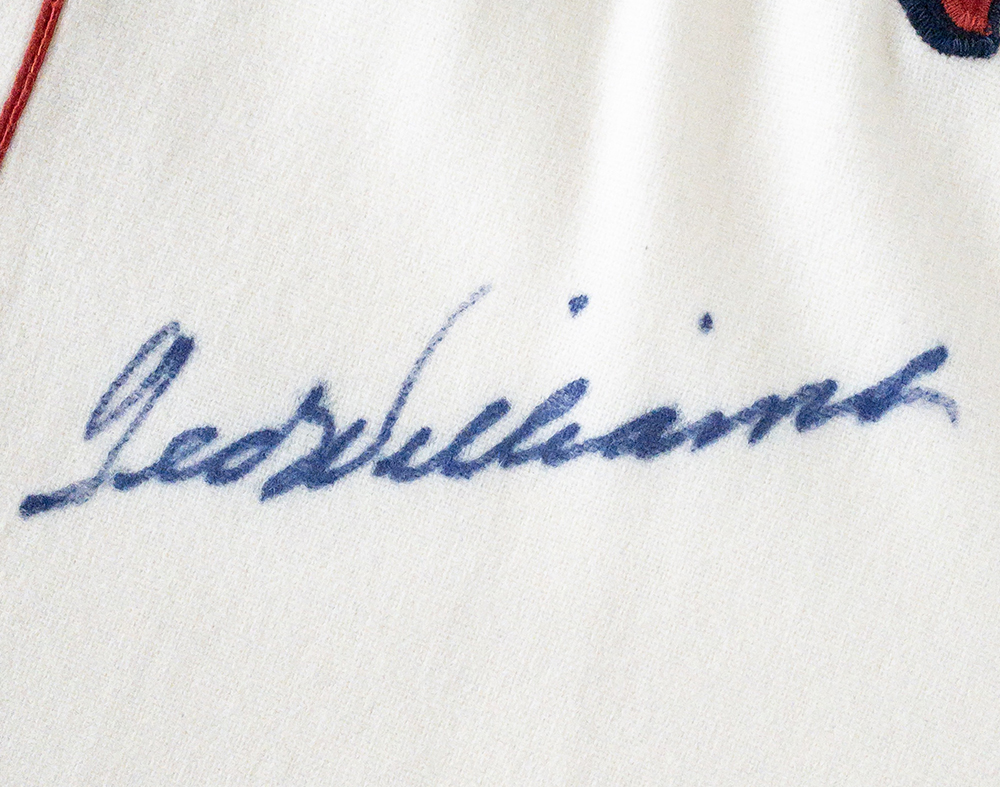 Ted Williams Signed Boston Red Sox Jersey (Beckett LOA) at PristineAuction.com Ted Williams Signed Boston Red Sox Jersey (Beckett LOA) at PristineAuction.com