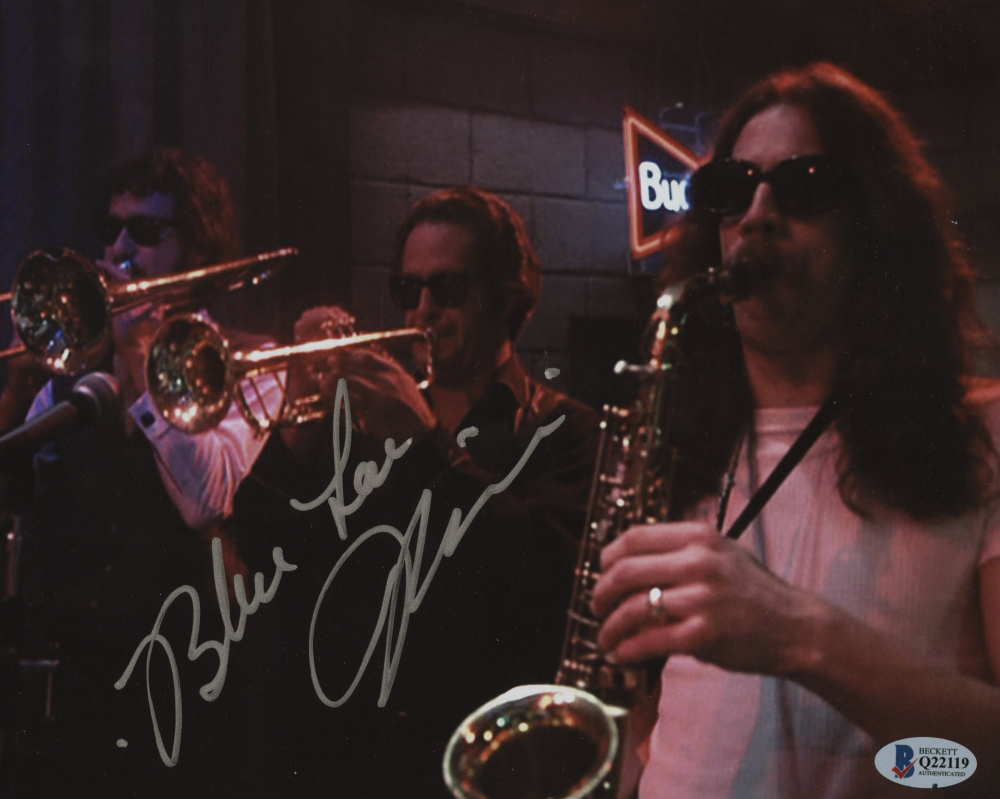 Lou Marini Signed "The Blues Brothers" 11x14 Photo Inscribed "Blue |  Barnebys