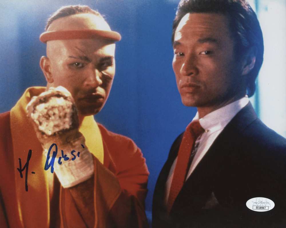 Michel Qissi Signed "Kickboxer" 8x10 Photo (JSA COA