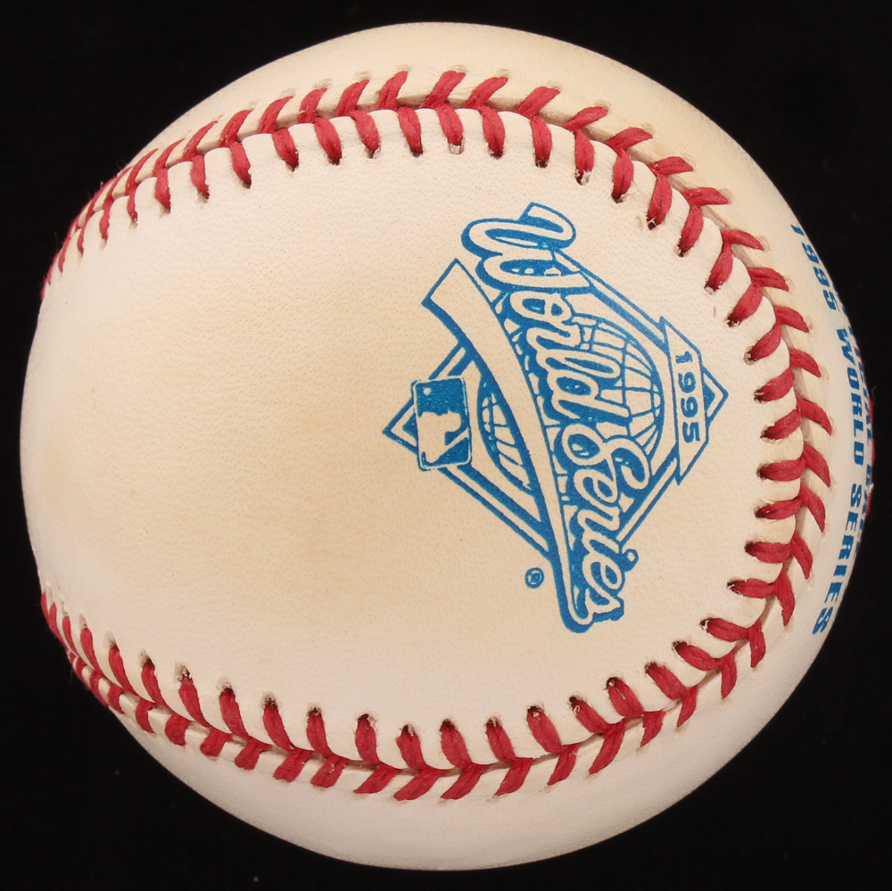 Jim Thome Signed 1995 World Series Baseball (Beckett COA