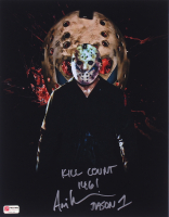 Ari Lehman Signed Jason Voorhees 11x14 Photo Inscribed "Kill Count 146!" & "Jason 1" (PA) at PristineAuction.com