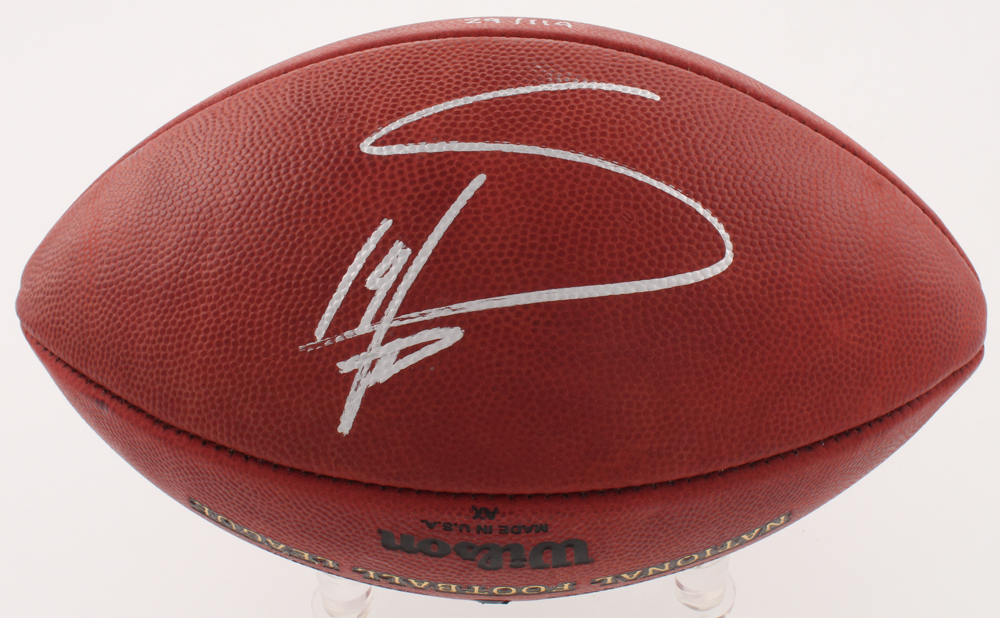 Stefon Diggs Signed LE "The Minnesota Miracle" Logo "The Duke" Official NFL Game Ball (TSE LOA) at PristineAuction.com Stefon Diggs Signed LE "The Minnesota Miracle" Logo "The Duke" Official NFL Game Ball (TSE LOA) at PristineAuction.com