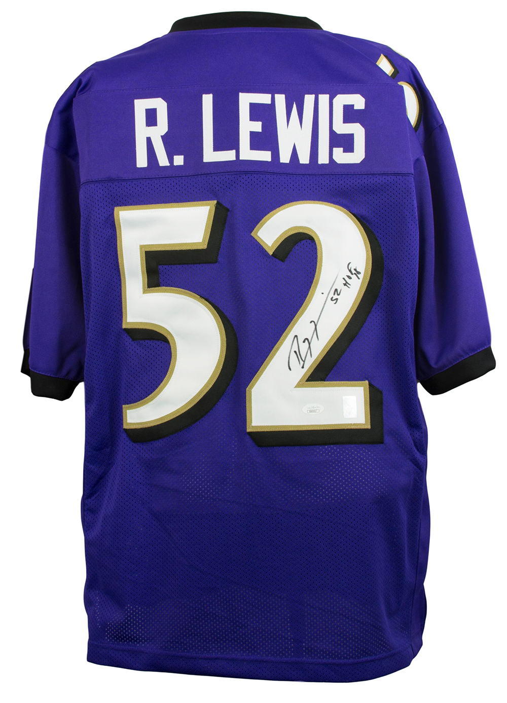 Ray Lewis Signed Jersey Inscribed "HOF 18" (JSA COA & Lewis Hologram) at PristineAuction.com Ray Lewis Signed Jersey Inscribed "HOF 18" (JSA COA & Lewis Hologram) at PristineAuction.com