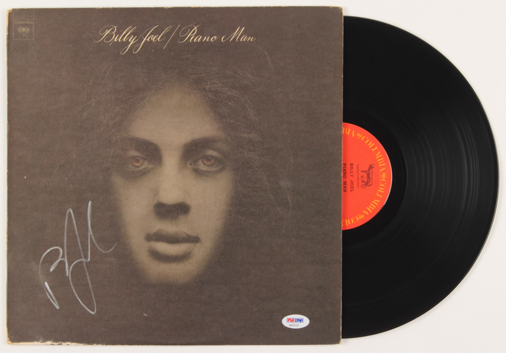 Billy Joel Signed "Piano Man" Vinyl Album (PSA COA) at PristineAuction.com Billy Joel Signed "Piano Man" Vinyl Album (PSA COA) at PristineAuction.com