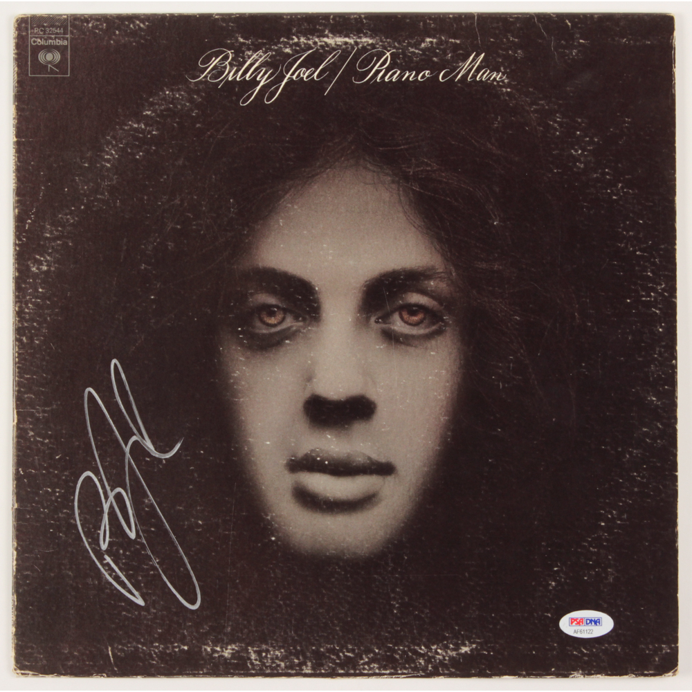 Billy Joel signed autographed album Piano Man