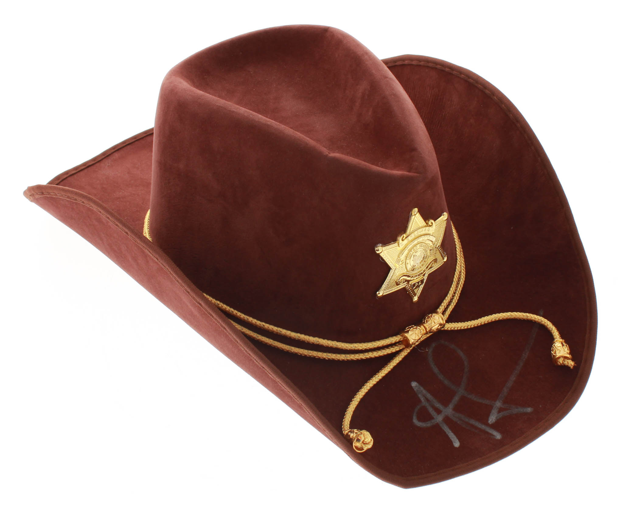 Andrew Lincoln Signed "The Walking Dead" Sheriff Hat (PSA COA) at PristineAuction.com Andrew Lincoln Signed "The Walking Dead" Sheriff Hat (PSA COA) at PristineAuction.com