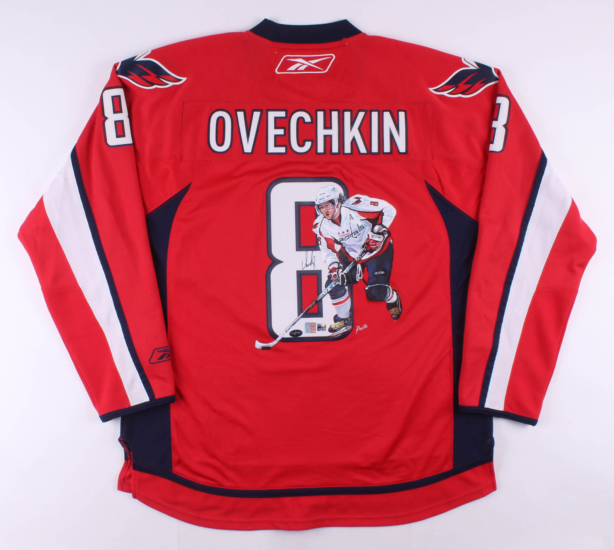 Alexander Ovechkin Signed LE Washington Capitals Hand-Painted Jersey (PSA Hologram & Ovechkin Hologram) at PristineAuction.com Alexander Ovechkin Signed LE Washington Capitals Hand-Painted Jersey (PSA Hologram & Ovechkin Hologram) at PristineAuction.com