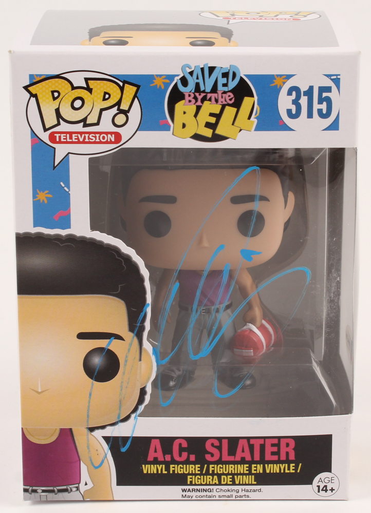 Mario Lopez Signed "Saved By The Bell" A.C. Slater #315 Funko Pop! Vinyl Figure (Beckett COA) at PristineAuction.com Mario Lopez Signed "Saved By The Bell" A.C. Slater #315 Funko Pop! Vinyl Figure (Beckett COA) at PristineAuction.com