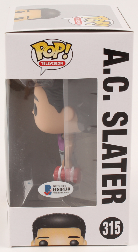 Mario Lopez Signed "Saved By The Bell" A.C. Slater #315 Funko Pop! Vinyl Figure (Beckett COA) at PristineAuction.com Mario Lopez Signed "Saved By The Bell" A.C. Slater #315 Funko Pop! Vinyl Figure (Beckett COA) at PristineAuction.com