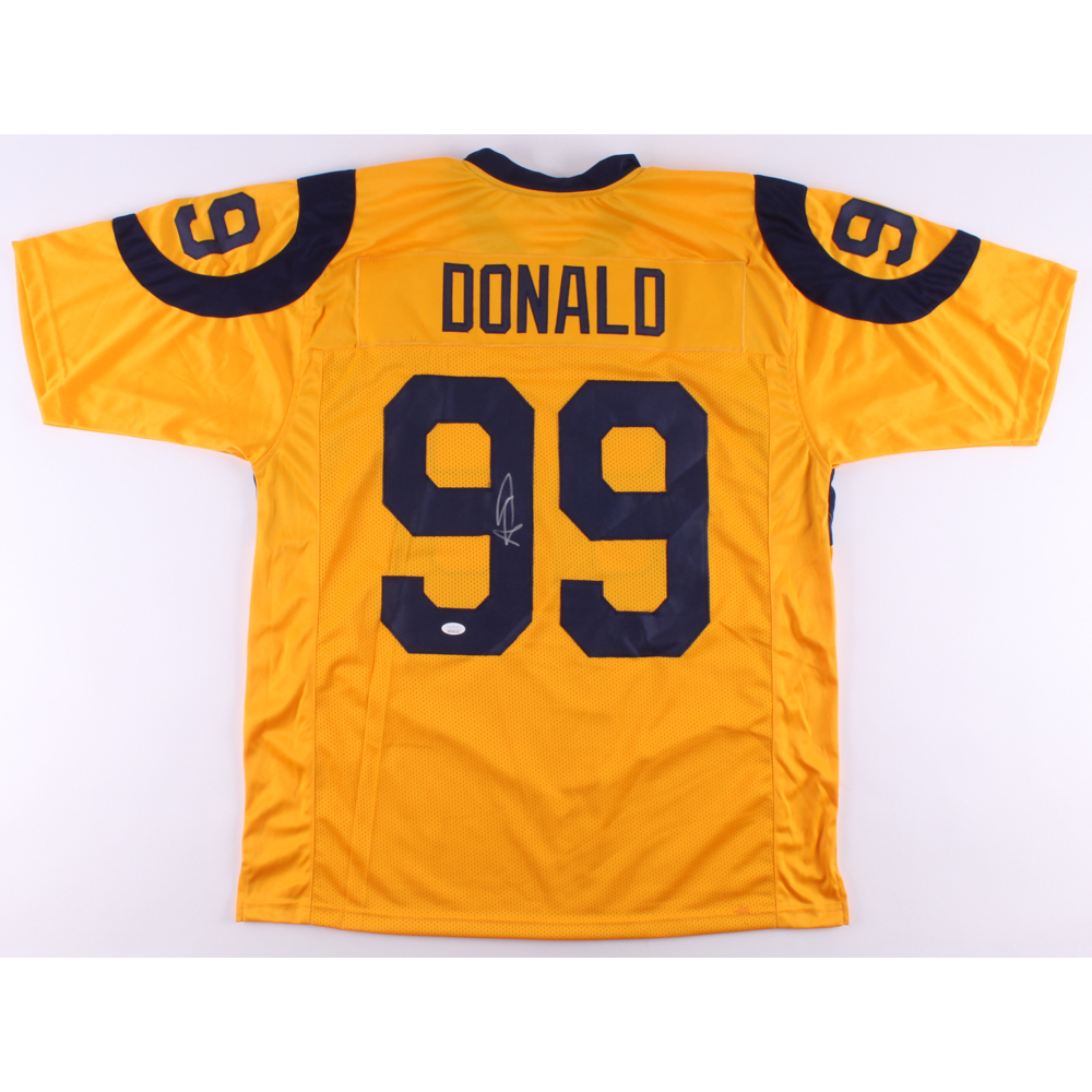 aaron donald gold jersey