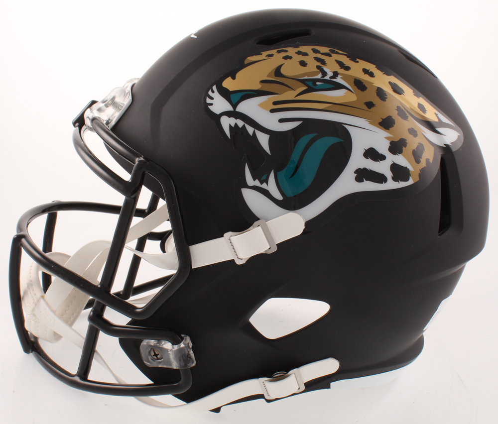 Josh Allen Signed Jacksonville Jaguars Full-Size Matte Black Speed Helmet (Beckett COA) at PristineAuction.com Josh Allen Signed Jacksonville Jaguars Full-Size Matte Black Speed Helmet (Beckett COA) at PristineAuction.com