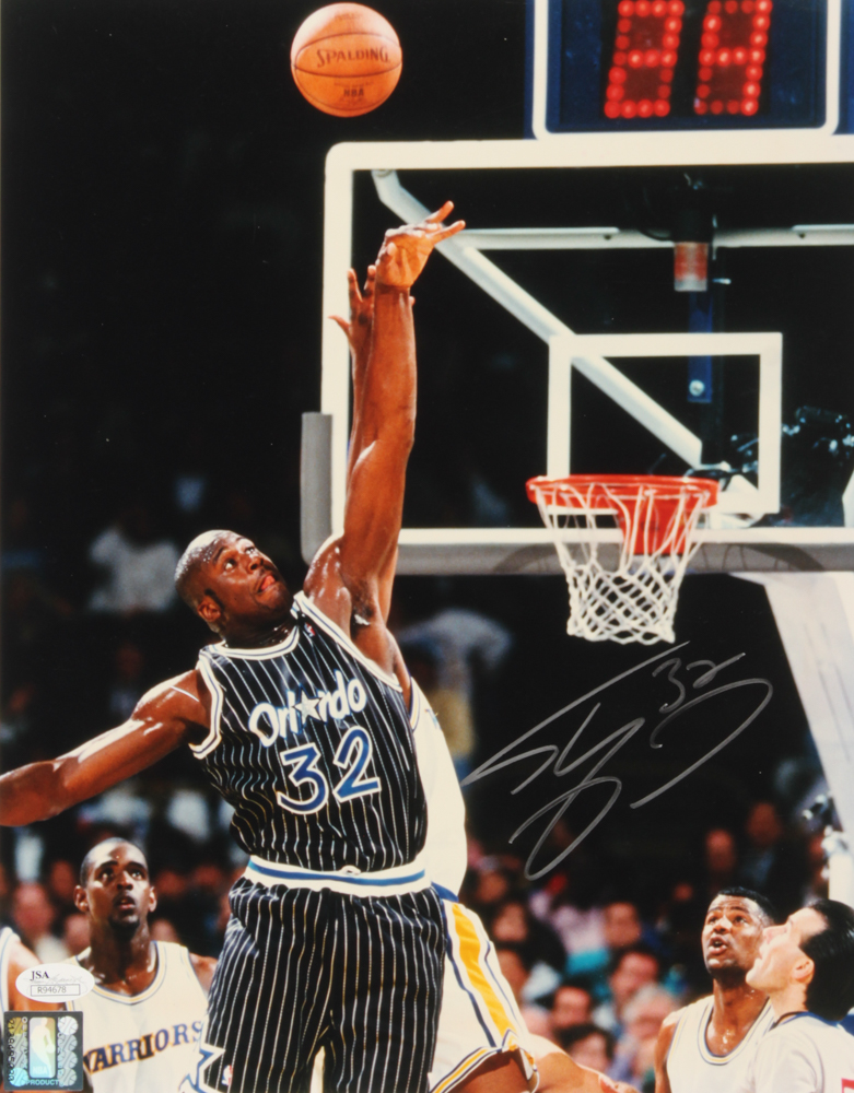 Shaquille O'Neal Signed Orlando Magic 11x14 Photo (JSA COA) at PristineAuction.com Shaquille O'Neal Signed Orlando Magic 11x14 Photo (JSA COA) at PristineAuction.com