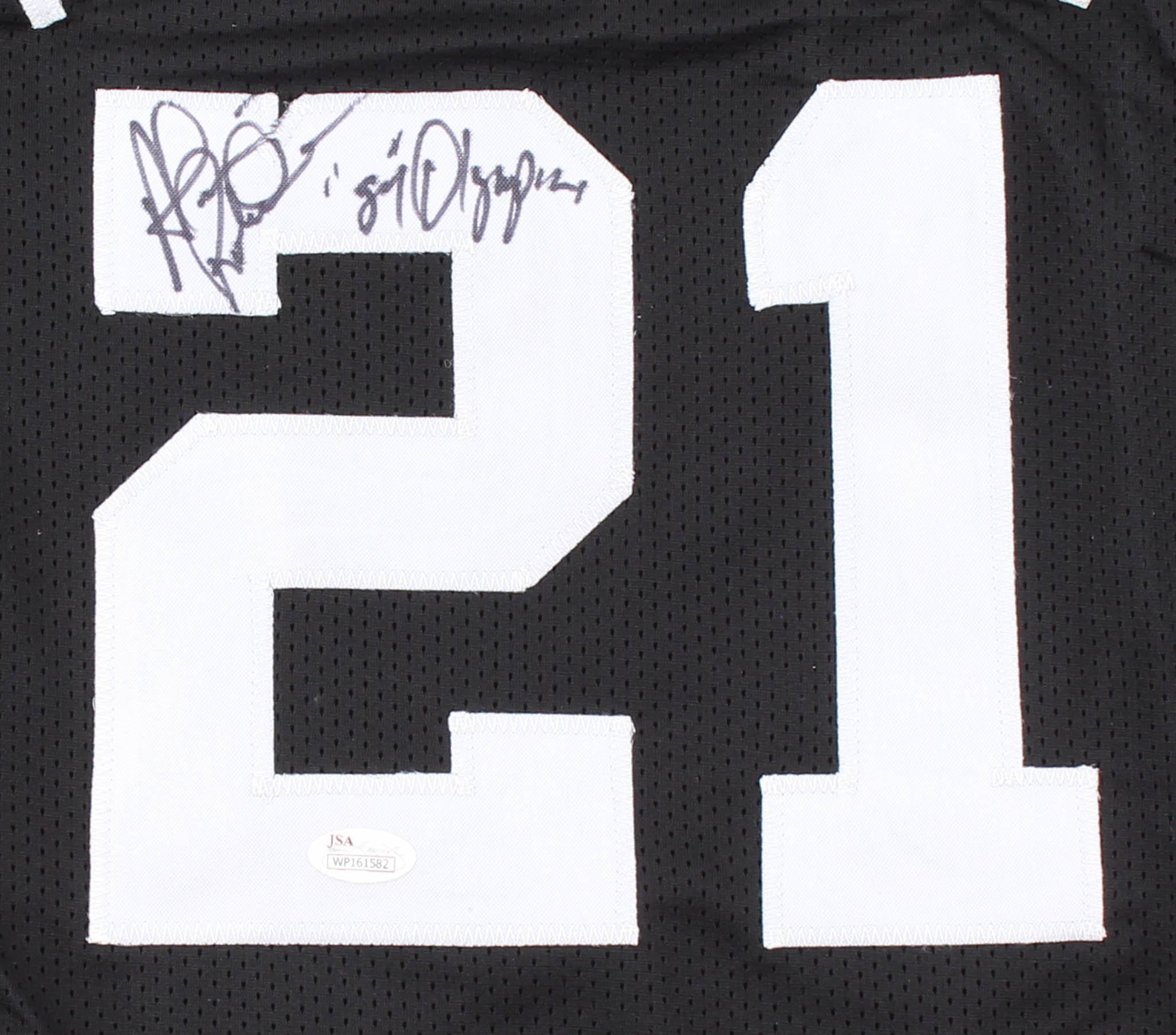 Alvin Robertson Signed Jersey Inscribed "84 Olympics" (JSA COA) at PristineAuction.com Alvin Robertson Signed Jersey Inscribed "84 Olympics" (JSA COA) at PristineAuction.com