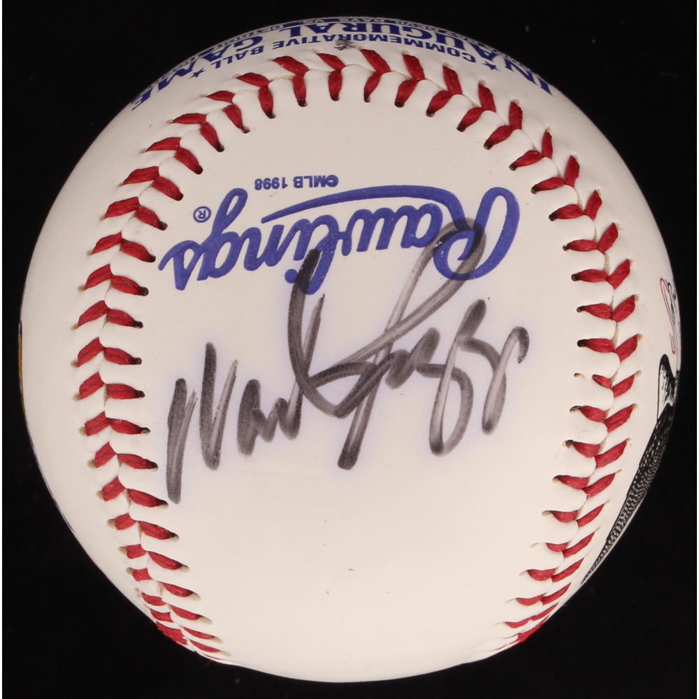 Wade Boggs Signed LE 1998 Tampa Bay Devil Rays Inaugural Game Commemorative OAL Baseball (JSA