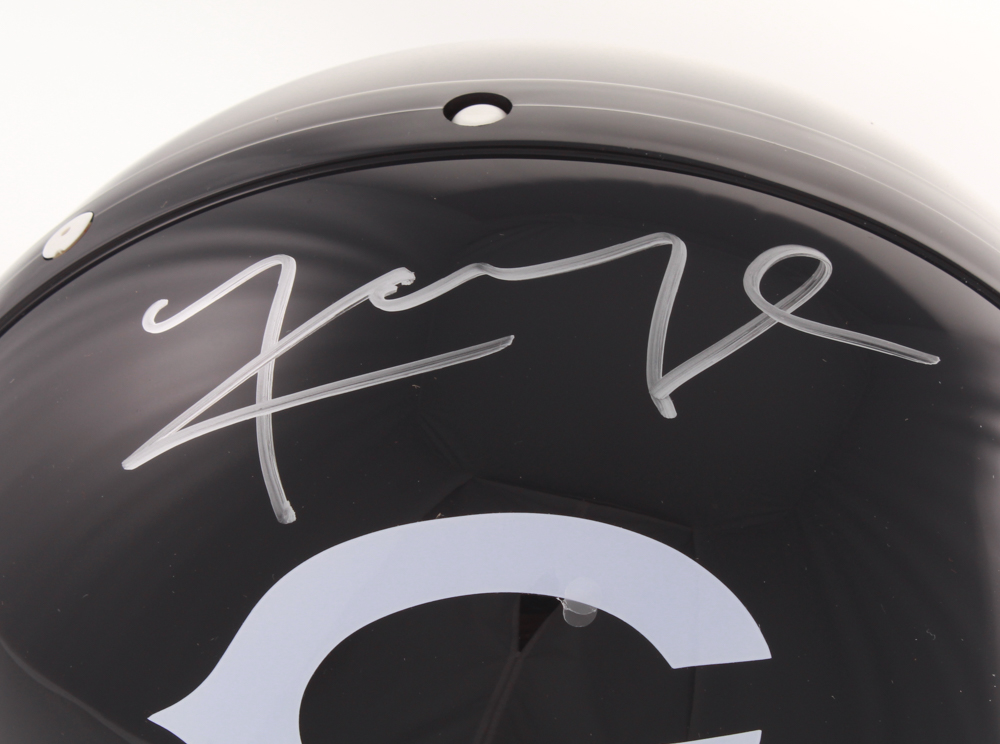 Khalil Mack Signed Chicago Bears Full-Size Authentic On-Field Helmet (Beckett COA) at PristineAuction.com Khalil Mack Signed Chicago Bears Full-Size Authentic On-Field Helmet (Beckett COA) at PristineAuction.com