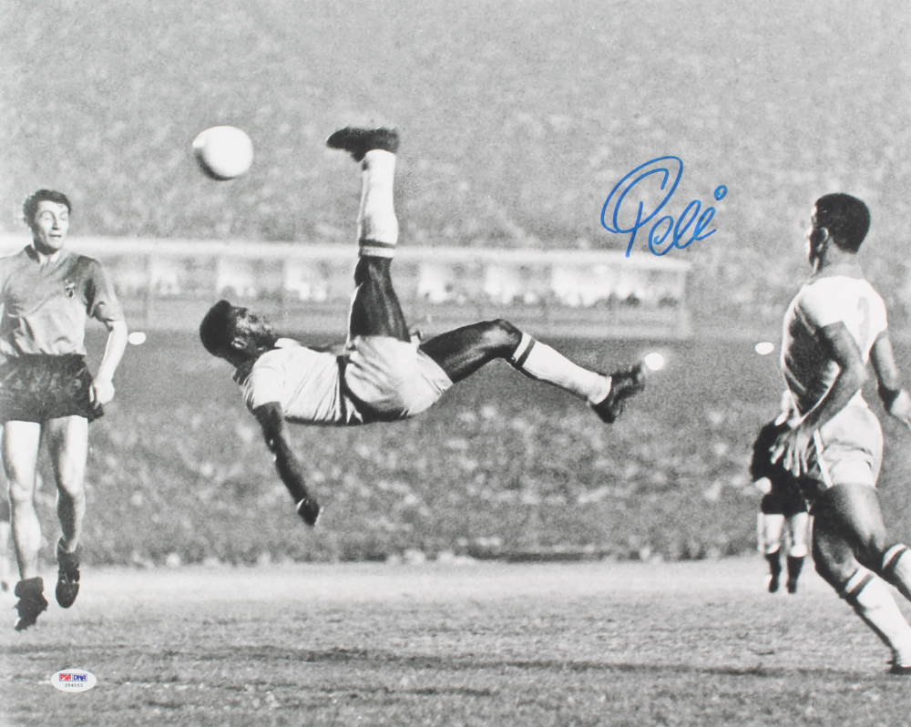 Chaussure Pelé Dédicacée - Avec Certificat PSA COA - HOF