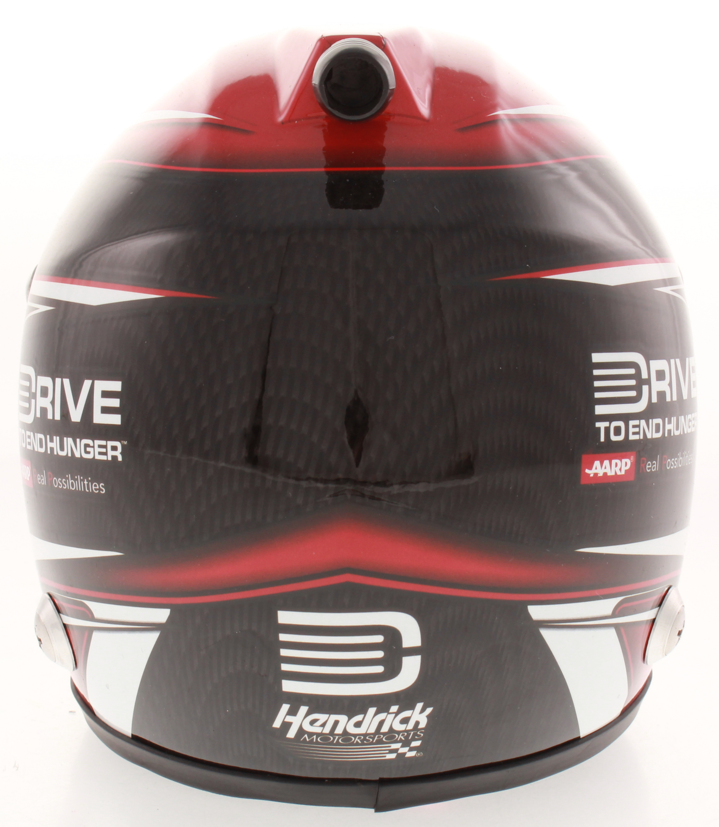 Jeff Gordon Signed NASCAR Limited Edition AARP/DTEH 1:3 Scale Mini-Helmet (Gordon Hologram) at PristineAuction.com Jeff Gordon Signed NASCAR Limited Edition AARP/DTEH 1:3 Scale Mini-Helmet (Gordon Hologram) at PristineAuction.com