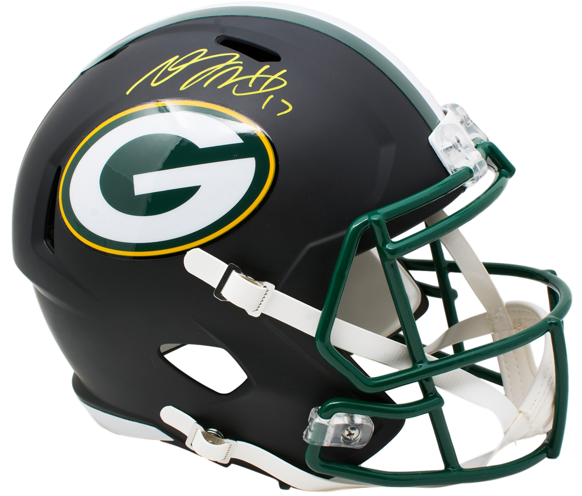 Davante Adams Signed Green Bay Packers Full-Size Matte Black Speed Helmet (JSA COA) at PristineAuction.com Davante Adams Signed Green Bay Packers Full-Size Matte Black Speed Helmet (JSA COA) at PristineAuction.com