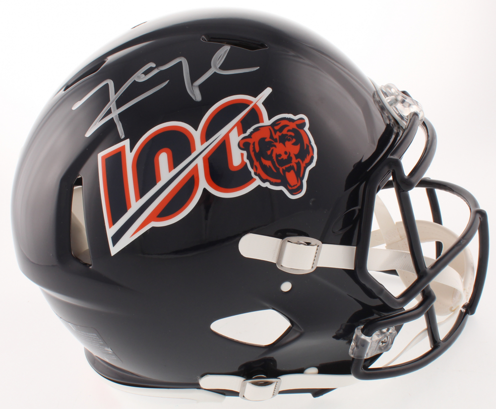 Khalil Mack Signed Chicago Bears 100th Season Anniversary Full-Size Authentic On-Field Speed ...