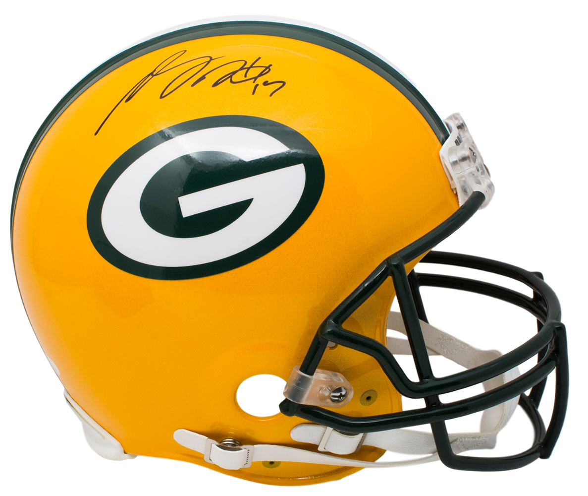 Davante Adams Signed Green Bay Packers Full-Size Authentic On-Field Helmet (JSA COA) at PristineAuction.com Davante Adams Signed Green Bay Packers Full-Size Authentic On-Field Helmet (JSA COA) at PristineAuction.com