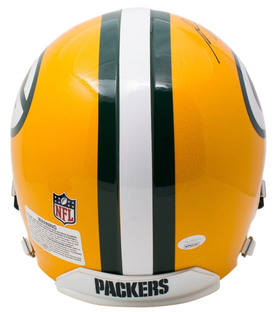 Davante Adams Signed Green Bay Packers Full-Size Authentic On-Field Helmet (JSA COA) at PristineAuction.com Davante Adams Signed Green Bay Packers Full-Size Authentic On-Field Helmet (JSA COA) at PristineAuction.com