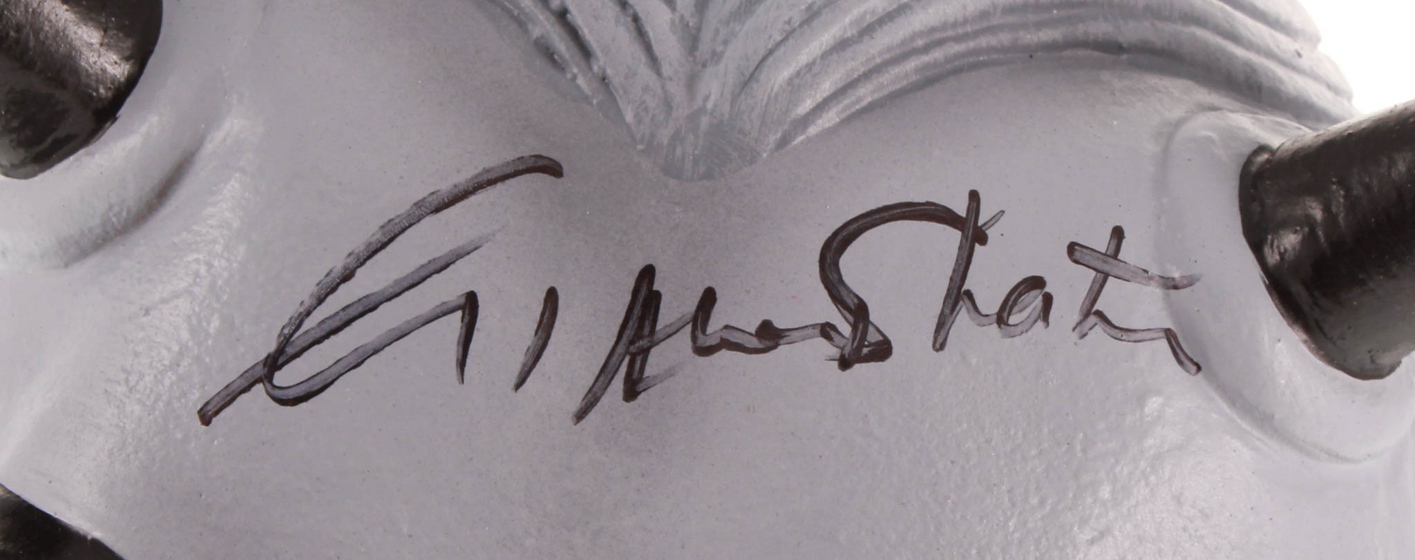 William Shatner Signed "The Twilight Zone" Mystic Seer Mask (Schwartz COA) at PristineAuction.com William Shatner Signed "The Twilight Zone" Mystic Seer Mask (Schwartz COA) at PristineAuction.com