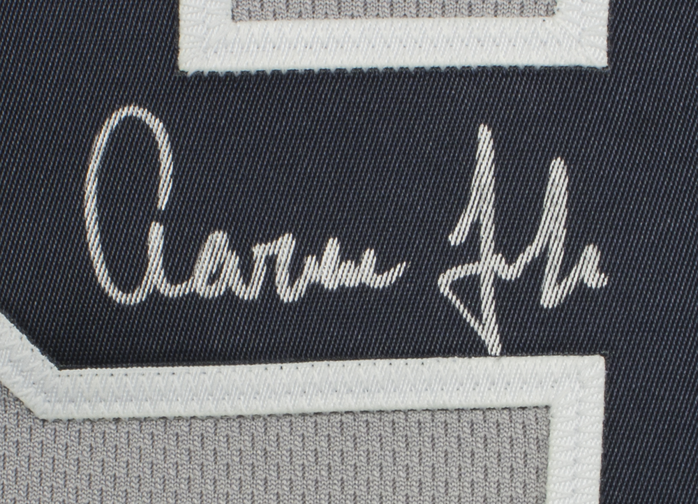 Aaron Judge Signed Yankees Majestic Jersey (Fanatics Hologram & MLB Hologram) at PristineAuction.com Aaron Judge Signed Yankees Majestic Jersey (Fanatics Hologram & MLB Hologram) at PristineAuction.com