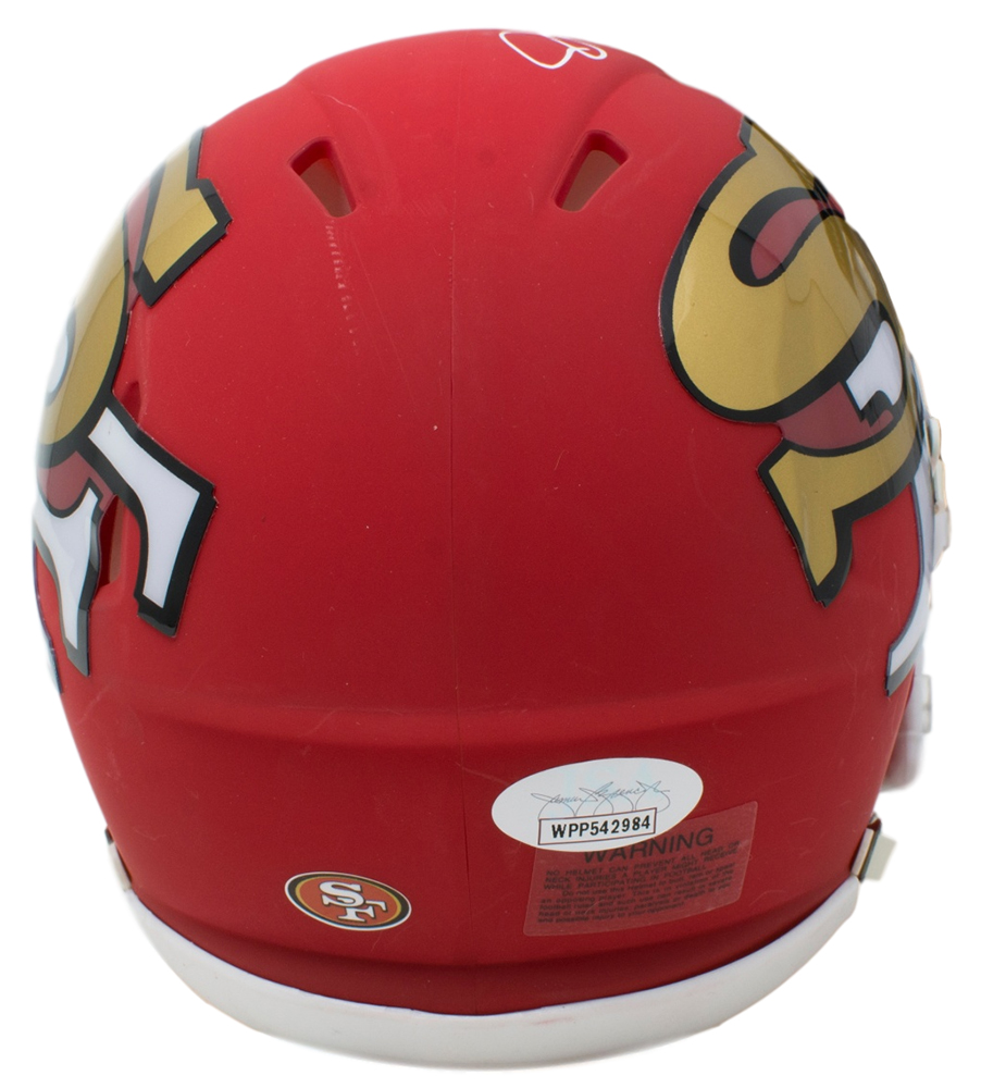 Joe Montana Signed 49ers AMP Alternate Speed Mini Helmet (JSA COA) at PristineAuction.com Joe Montana Signed 49ers AMP Alternate Speed Mini Helmet (JSA COA) at PristineAuction.com