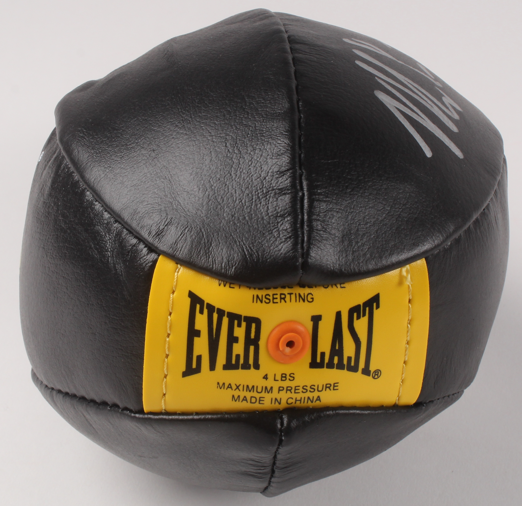 Mike Tyson Signed Leather Everlast Speed Bag (PSA COA) at PristineAuction.com Mike Tyson Signed Leather Everlast Speed Bag (PSA COA) at PristineAuction.com