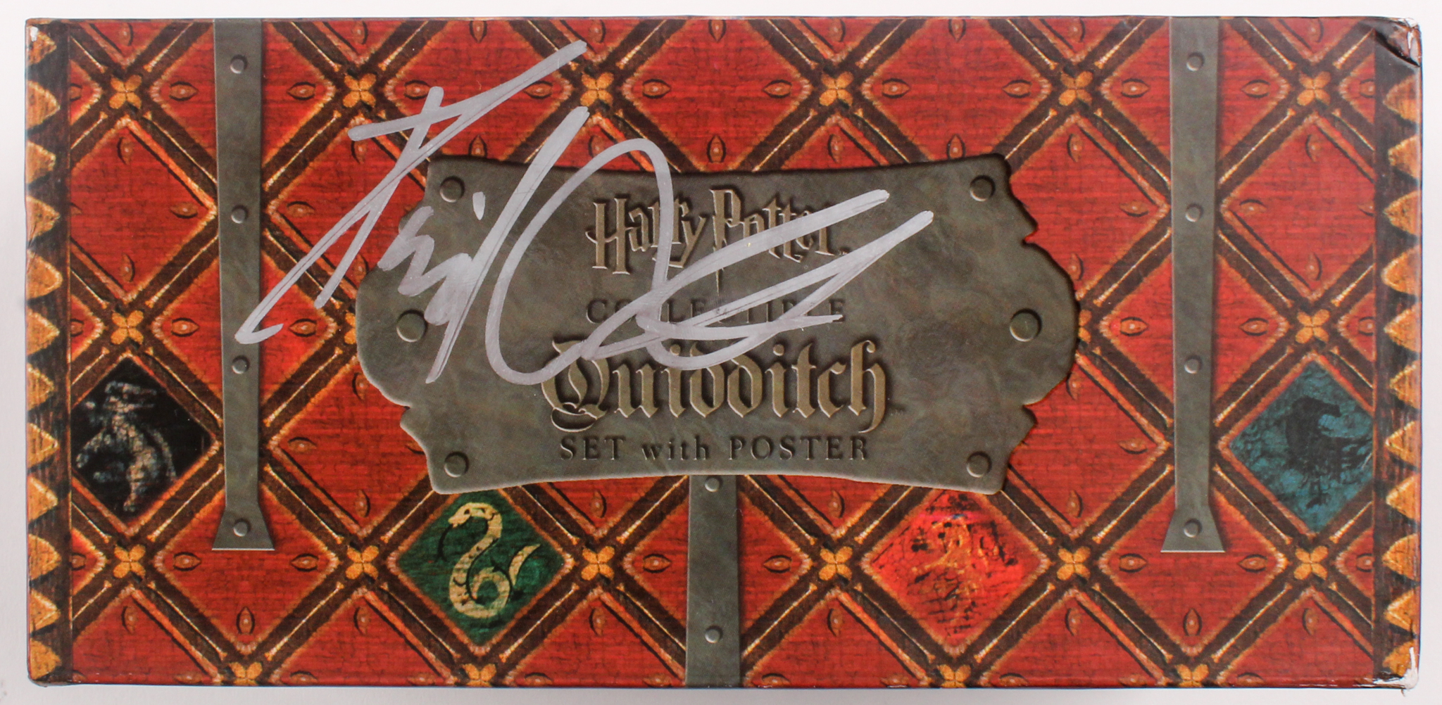 Daniel Radcliffe Signed "Harry Potter" Collectible Quidditch Set with Poster (JSA COA) at PristineAuction.com Daniel Radcliffe Signed "Harry Potter" Collectible Quidditch Set with Poster (JSA COA) at PristineAuction.com