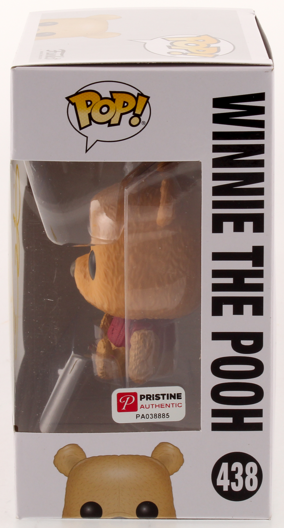 Jim Cummings Signed Disney Christopher Robin "Winnie the Pooh" #438 Funko POP! Vinyl Figure (PA COA) at PristineAuction.com Jim Cummings Signed Disney Christopher Robin "Winnie the Pooh" #438 Funko POP! Vinyl Figure (PA COA) at PristineAuction.com
