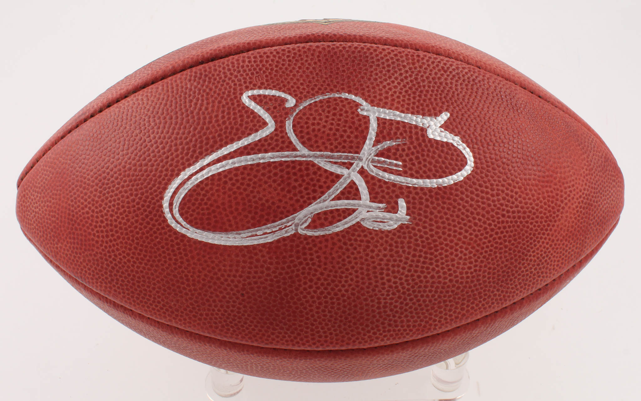 Emmitt Smith Signed "The Duke" Official NFL Game Ball (Beckett COA) at PristineAuction.com Emmitt Smith Signed "The Duke" Official NFL Game Ball (Beckett COA) at PristineAuction.com