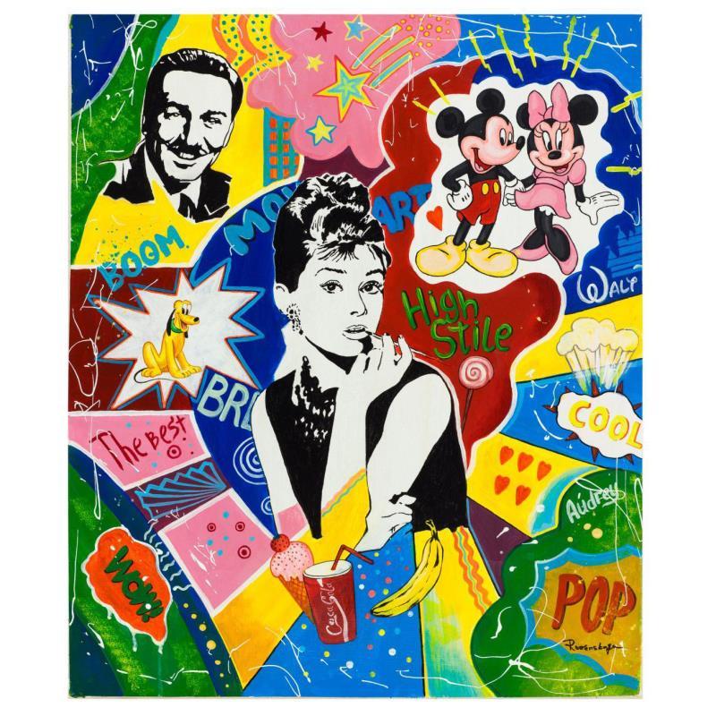 Nastya Rovenskaya Signed "High Style" 24x20 Original Oil on Canvas ...
