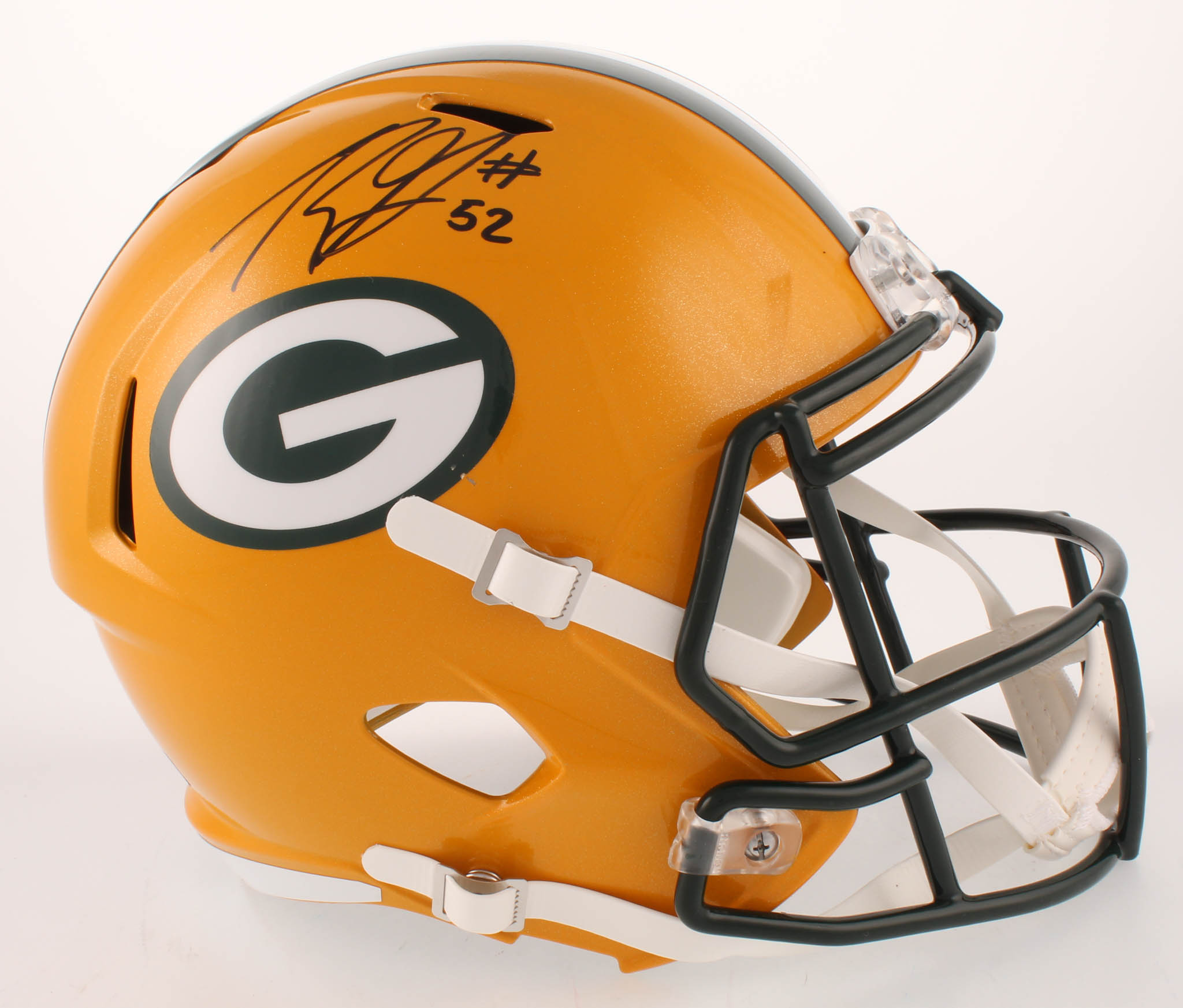 Rashan Gary Signed Green Bay Packers Full-Size Speed Helmet (Radtke COA) at PristineAuction.com Rashan Gary Signed Green Bay Packers Full-Size Speed Helmet (Radtke COA) at PristineAuction.com